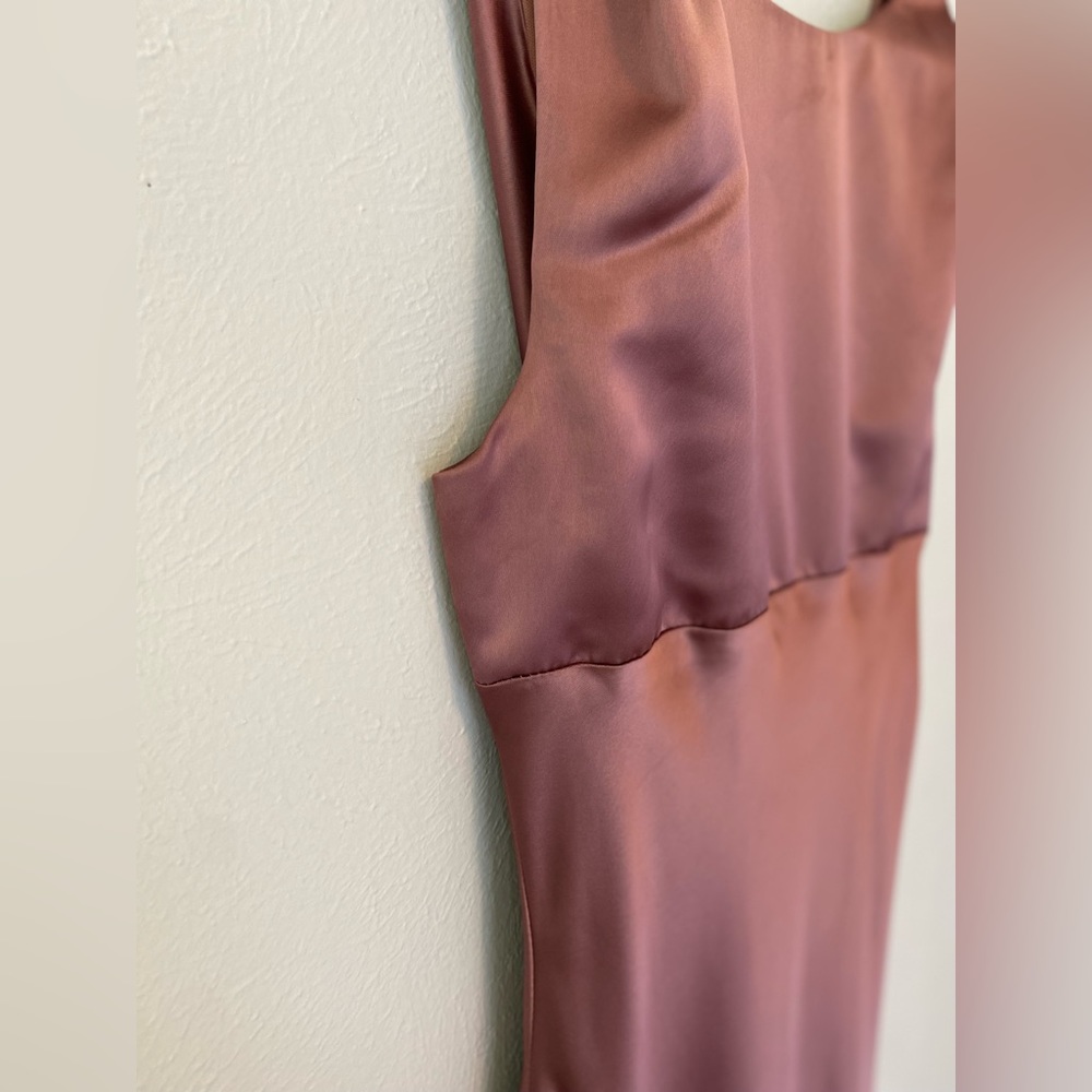 Jay Godfrey Rose Formal Gown. Cowl Back. - Picture 8 of 11